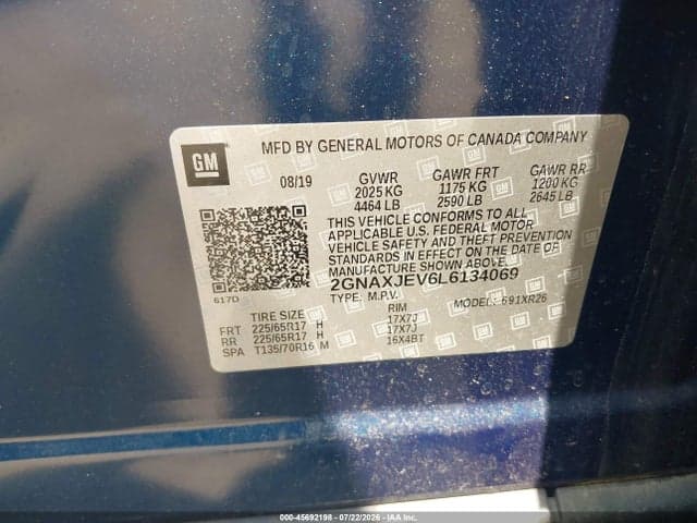 2020 CHEVROLET EQUINOX FWD 2FL 9