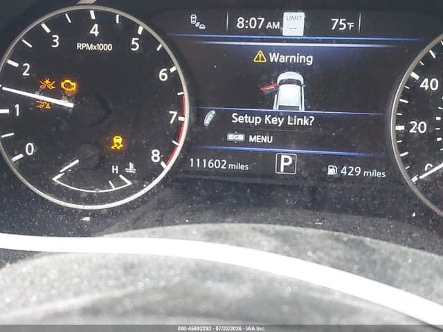 2020 NISSAN MAXIMA SV XTRONIC CVT 7