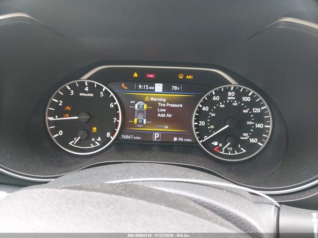 2022 NISSAN MAXIMA SR XTRONIC CVT 7