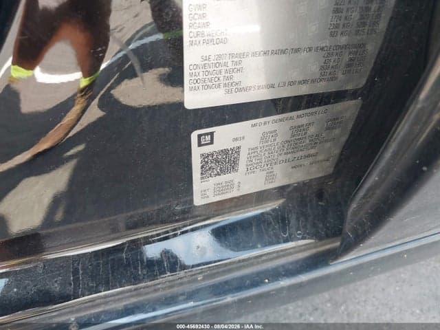 2020 CHEVROLET SILVERADO 1500 4WD SHORT BED RST 9