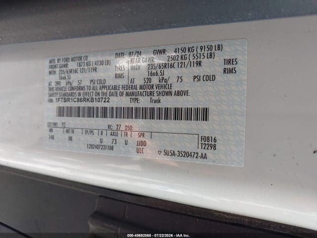 2024 FORD TRANSIT-250 9