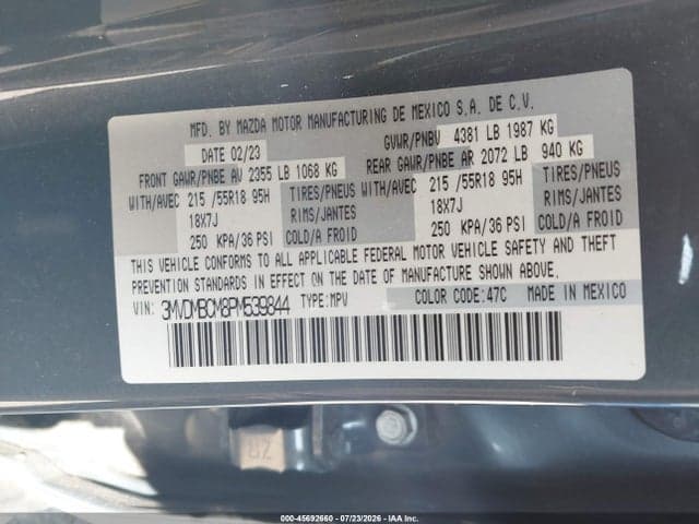 2023 MAZDA CX-30 2.5 S CARBON EDITION 9
