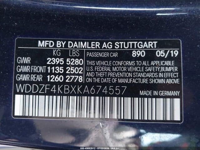 2019 MERCEDES-BENZ E 300 4MATIC 9