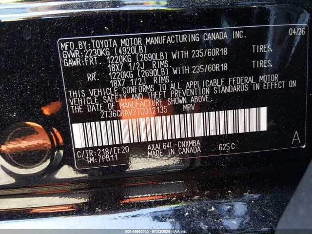 2026 TOYOTA RAV4 XLE PREMIUM 9