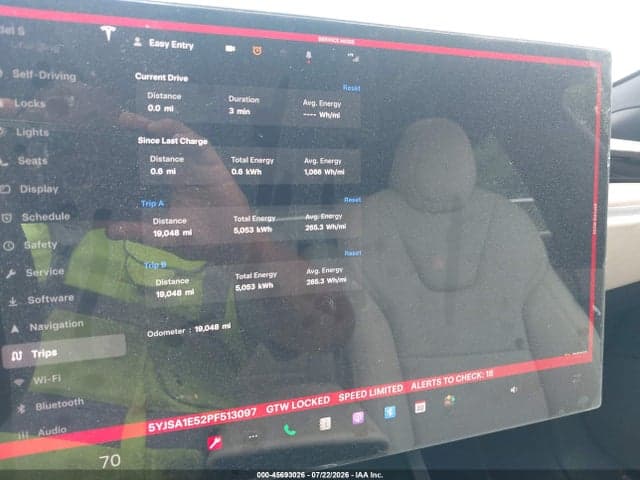 2023 TESLA MODEL S DUAL MOTOR ALL-WHEEL DRIVE/STANDARD RANGE 7