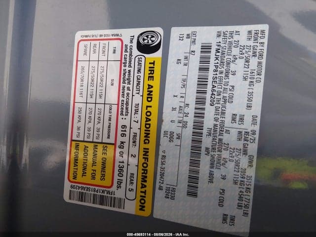 2025 FORD EXPEDITION KING RANCH MAX 9