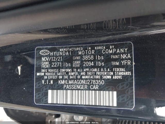 2022 HYUNDAI ELANTRA SEL 9