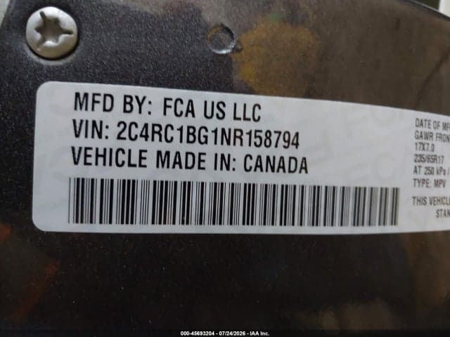 2022 CHRYSLER PACIFICA TOURING L 9