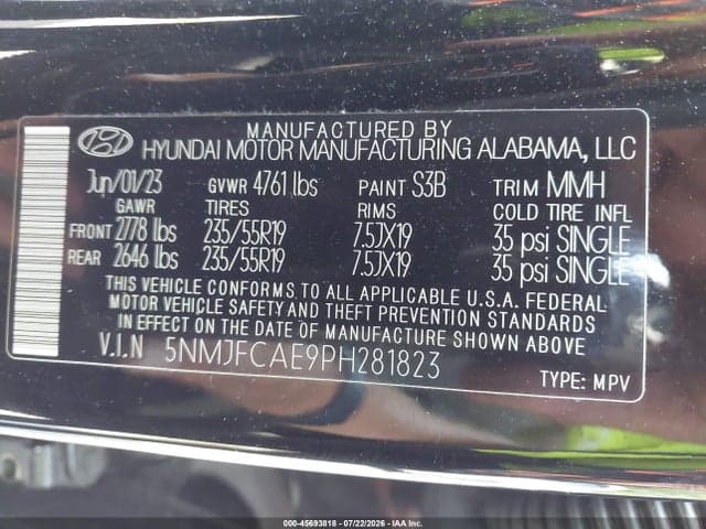 2023 HYUNDAI TUCSON SEL 9