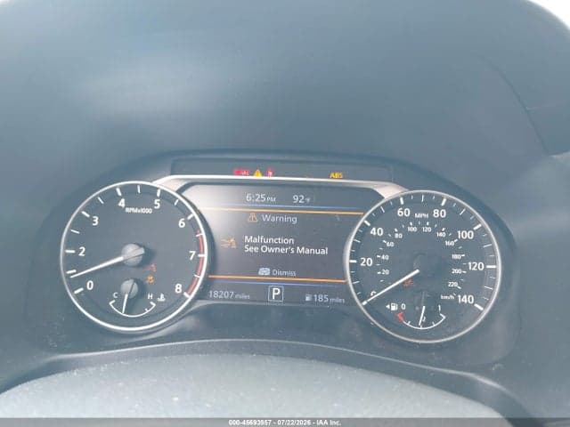 2025 NISSAN ALTIMA SV FWD 7