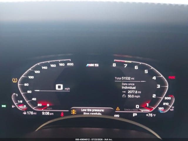 2020 BMW M5 COMPETITION 7