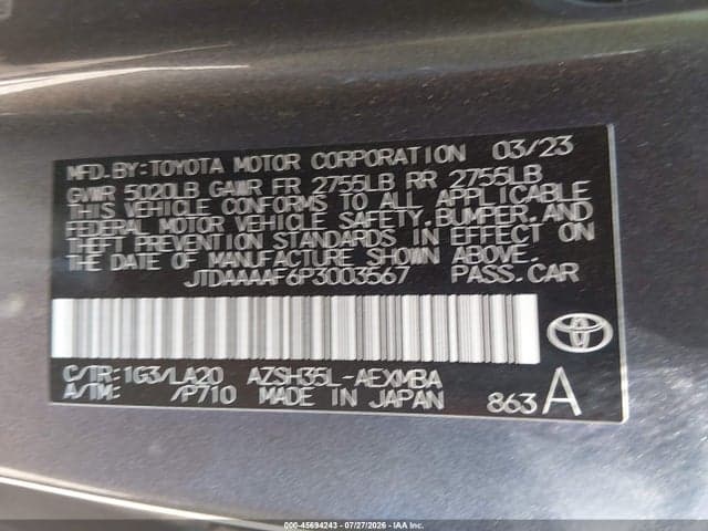 2023 TOYOTA CROWN LIMITED 9