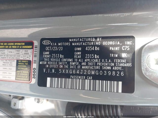 2021 KIA K5 GT-LINE 9