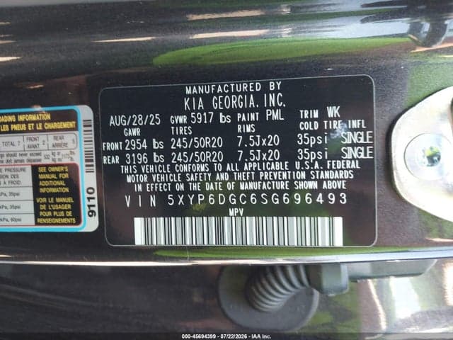 2025 KIA TELLURIDE S 9