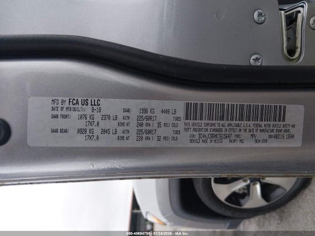 2019 JEEP COMPASS LATITUDE FWD 9