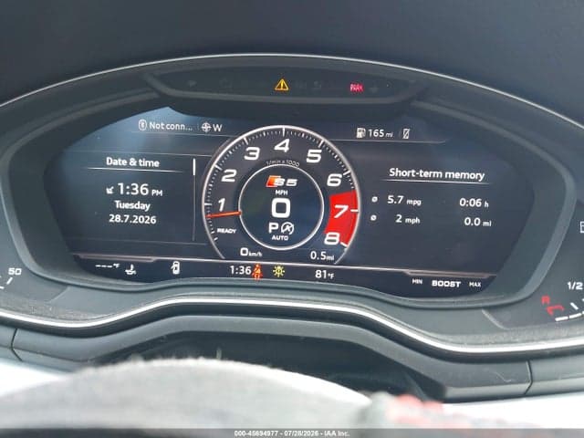2018 AUDI S5 3.0T PREMIUM PLUS 7