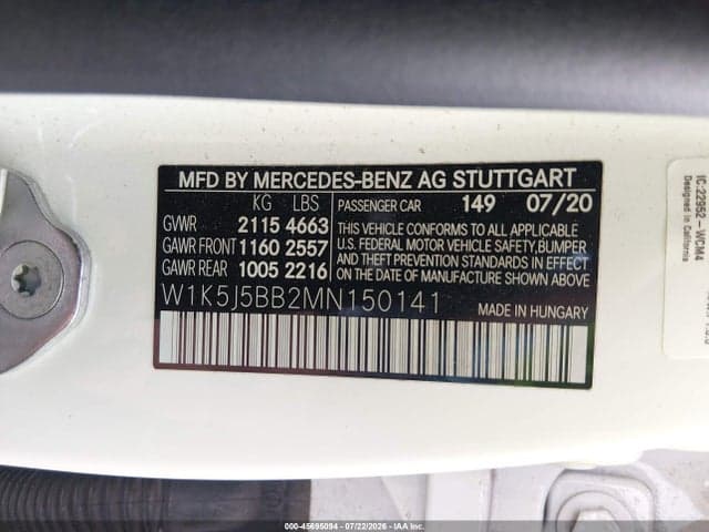 2021 MERCEDES-BENZ CLA AMG CLA 35 9