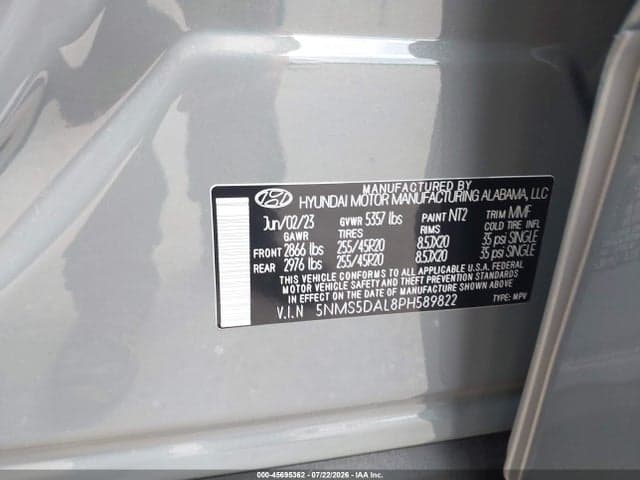 2023 HYUNDAI SANTA FE CALLIGRAPHY 9