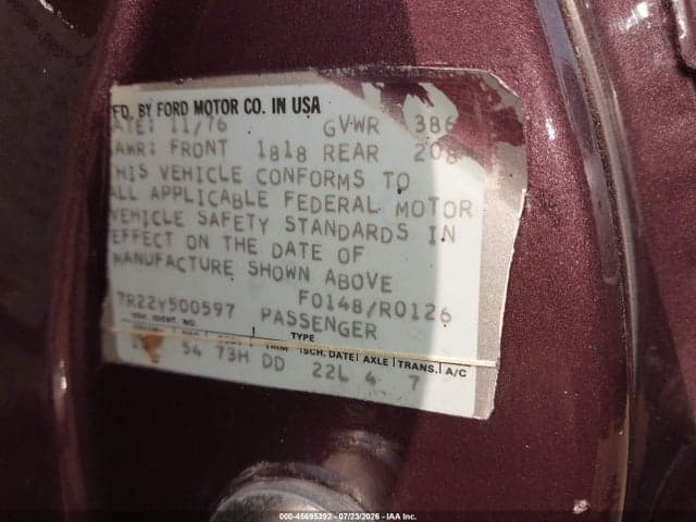 1977 MERCURY OTHER 9