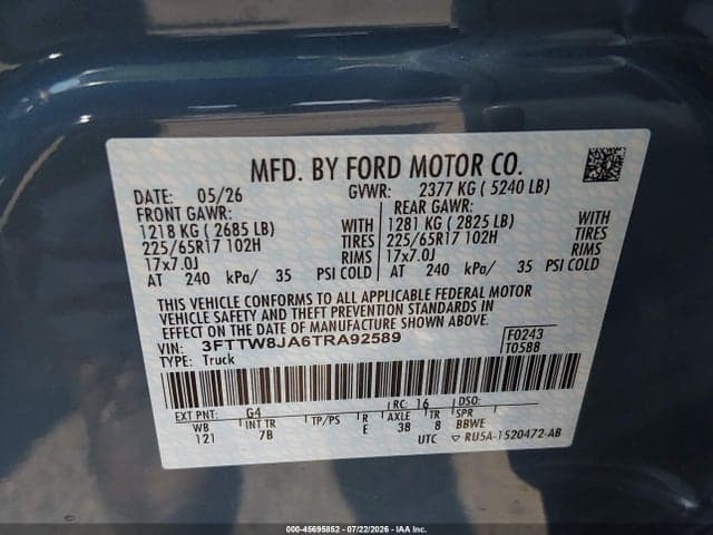 2026 FORD MAVERICK XLT 9