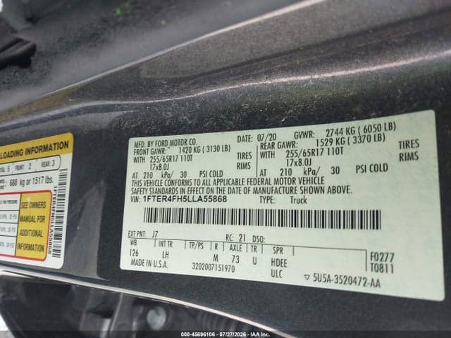 2020 FORD RANGER XLT 9