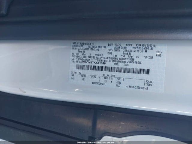 2026 FORD E-TRANSIT-350 CARGO 9