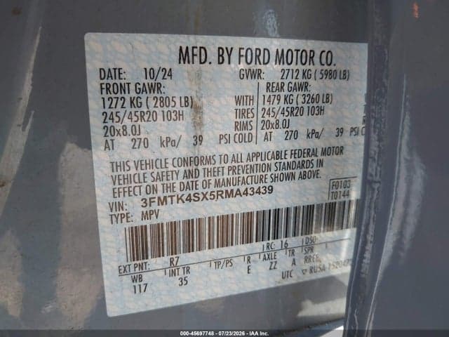 2024 FORD MUSTANG MACH-E GT 9