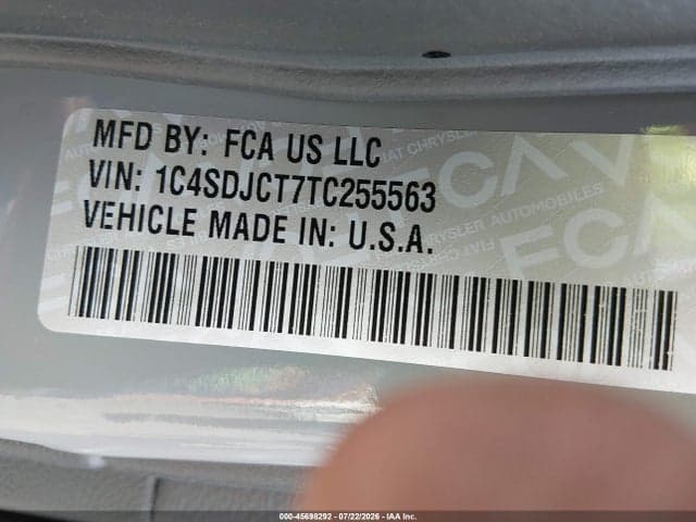 2026 DODGE DURANGO GT PLUS AWD HEMI V8 9