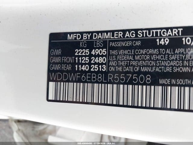 2020 MERCEDES-BENZ AMG C 43 4MATIC 9