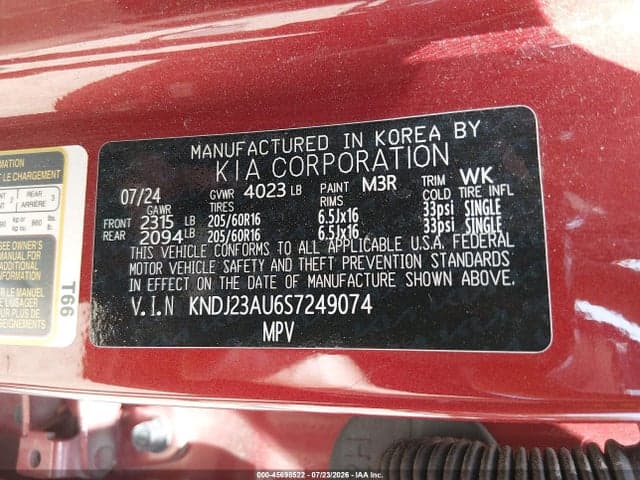 2025 KIA SOUL LX 9
