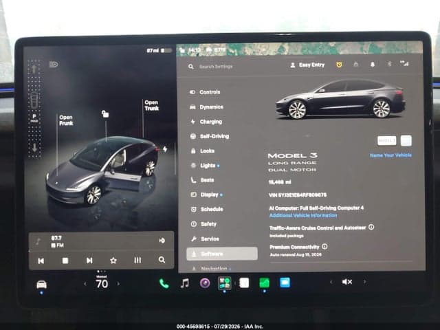 2024 TESLA MODEL 3 LONG RANGE DUAL MOTOR ALL-WHEEL DRIVE 7