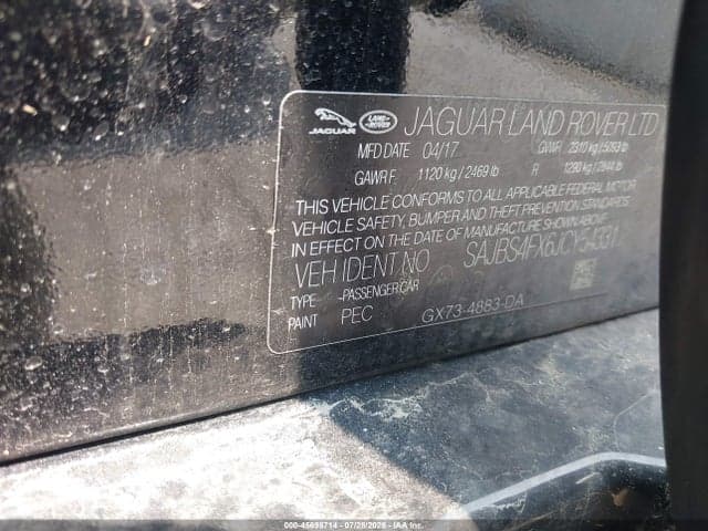 2018 JAGUAR XF 25T 9