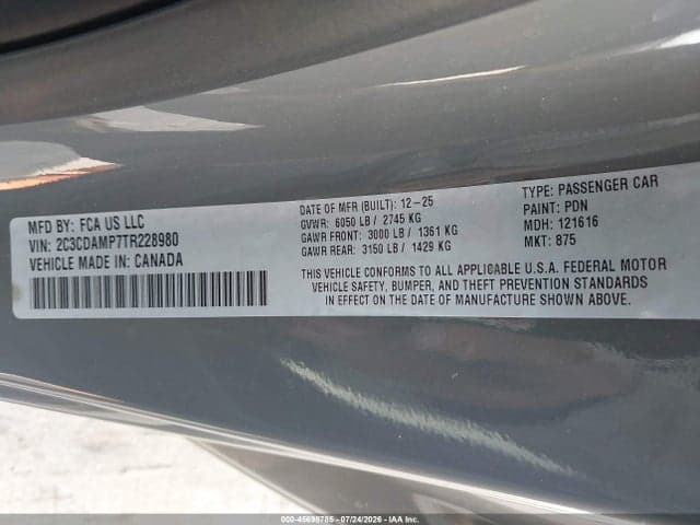 2026 DODGE CHARGER SCAT PACK 2-DOOR AWD 9