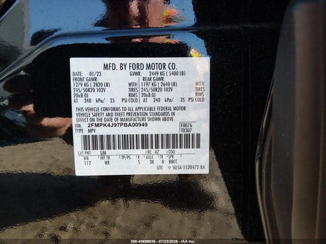 2023 FORD EDGE ST-LINE 9