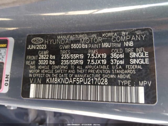2023 HYUNDAI IONIQ 5 SEL 9