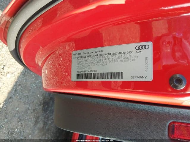 2018 AUDI RS 5 2.9T 9