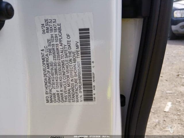 2024 HONDA ODYSSEY EX-L 9