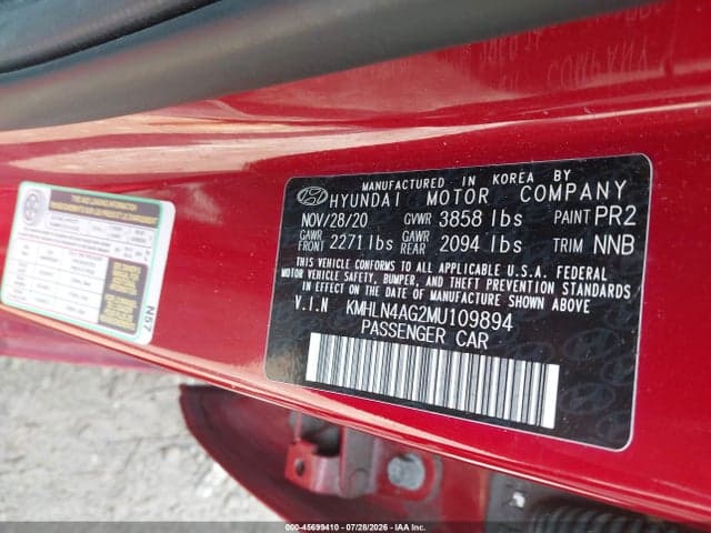 2021 HYUNDAI ELANTRA SEL 9