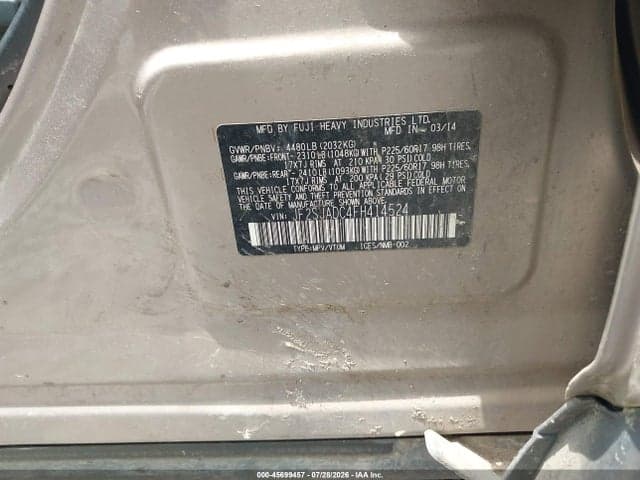 2018 SUBARU FORESTER 2.5I LIMITED 9