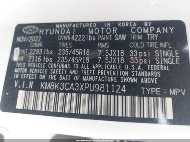 2023 HYUNDAI KONA N LINE 9