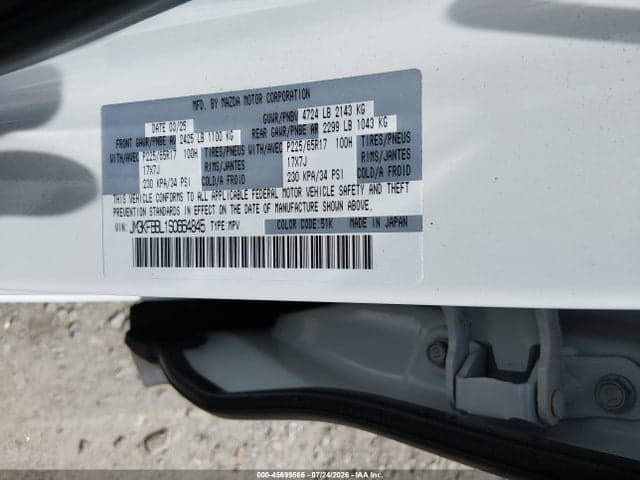 2025 MAZDA CX-5 2.5 S SELECT 9