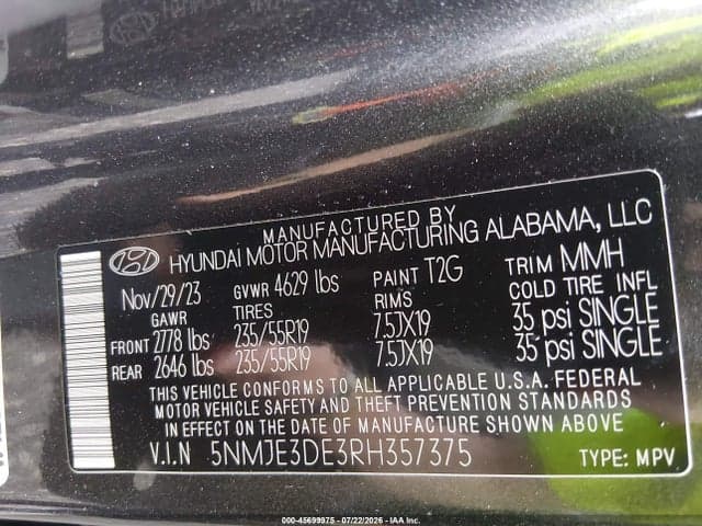 2024 HYUNDAI TUCSON LIMITED 9