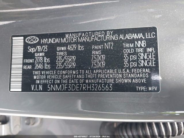 2024 HYUNDAI TUCSON SEL 9