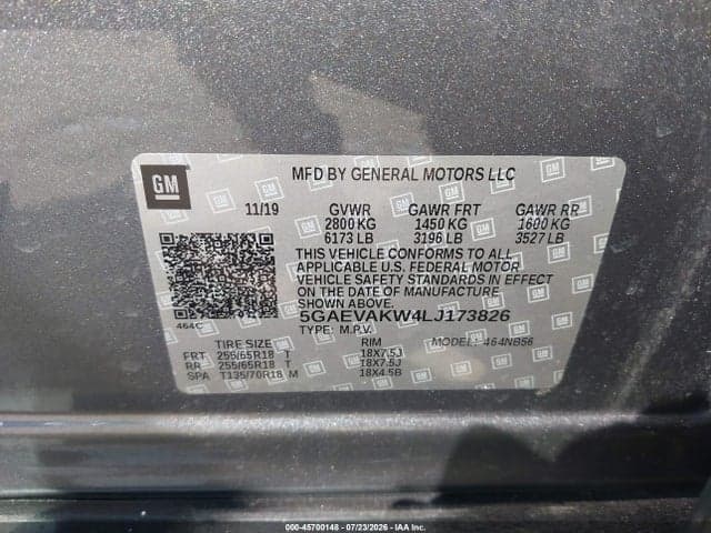 2020 BUICK ENCLAVE AWD ESSENCE 9