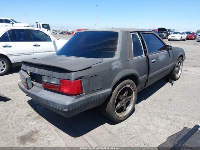 1985 FORD MUSTANG LX 4
