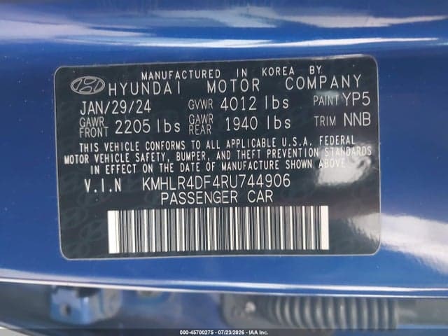 2024 HYUNDAI ELANTRA N LINE 9