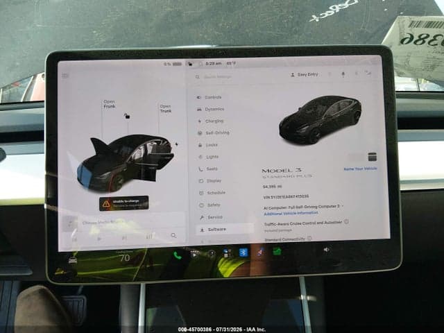 2019 TESLA MODEL 3 LONG RANGE/MID RANGE/STANDARD RANGE/STANDARD RANGE PLUS 7