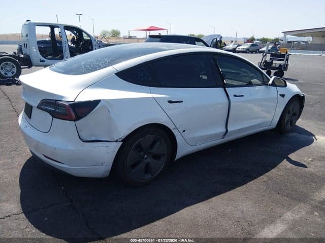 2022 TESLA MODEL 3 REAR-WHEEL DRIVE 4