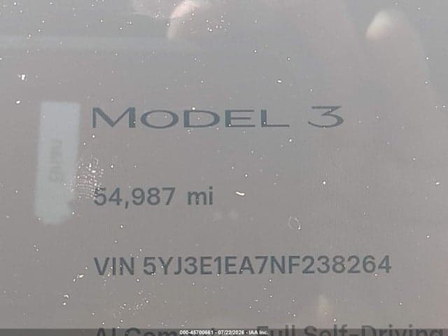 2022 TESLA MODEL 3 REAR-WHEEL DRIVE 7