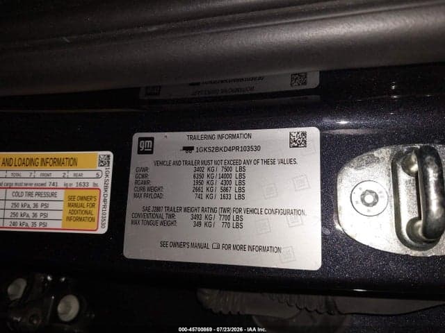 2023 GMC YUKON 4WD SLT 9